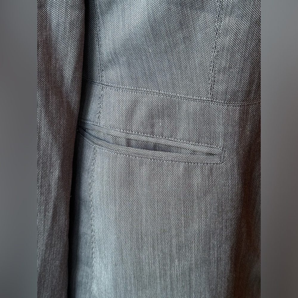 Calvin Klein Women's One Button Lux Blazer with 2 pockets 10 - Picture 5 of 10